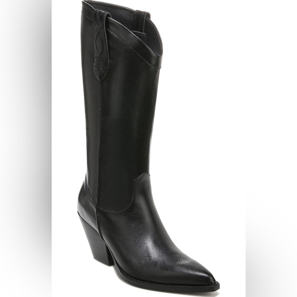 Sam Edelman -Jamie Knee High Western Boot Size 8